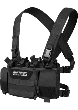 OneTigris Vulture Chest Rig, MOLLE Chest Rigs Tactical for Outdoor