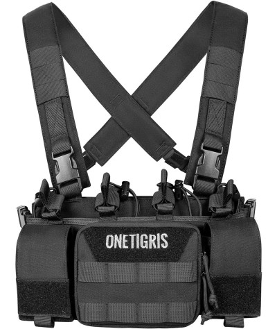 OneTigris Vulture Chest Rig, MOLLE Chest Rigs Tactical for Outdoor