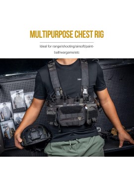 OneTigris Vulture Chest Rig, MOLLE Chest Rigs Tactical for Outdoor