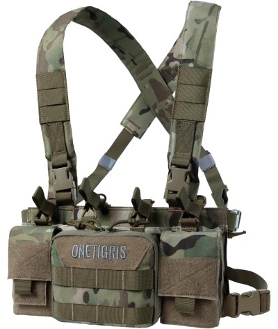 OneTigris Vulture Chest Rig, MOLLE Chest Rigs Tactical for Outdoor