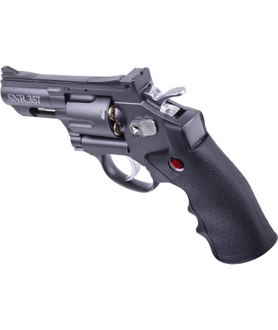 Revólver de aire de metal Crosman SNR357 CO2 con munición dual