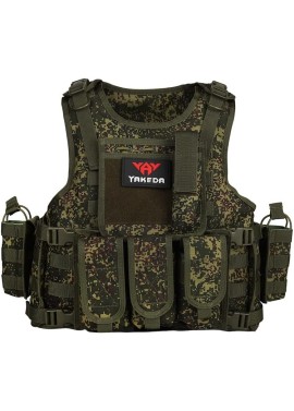 vAv YAKEDA Chaleco táctico Airsoft para hombre