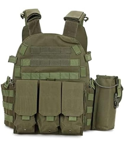 DMAIP Chaleco MOLLE táctico de caza, bolsa de herramientas para entrenamiento militar, chaleco protector modular para intemperie