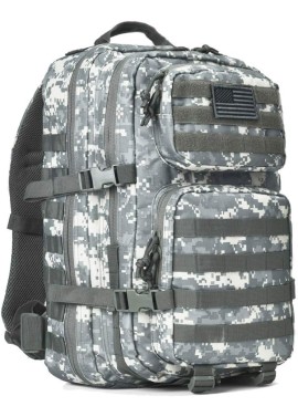 Reebow Gear Mochila táctica militar, grande, bolsa de emergencia con capacidad hasta para 3 días, Molle, bronceado