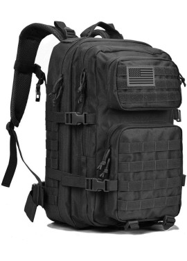 Reebow Gear Mochila táctica militar, grande, bolsa de emergencia con capacidad hasta para 3 días, Molle, bronceado