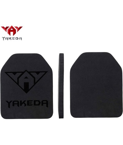 vAv YAKEDA Tactical Airsoft Paintball EVA Chaleco Forro Interior Espuma 10 in x 12 in Black 2 PCS Pad Plate