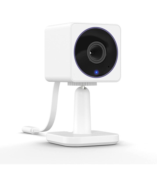 WYZE Cam OG Cámara de seguridad inteligente para interiores y exteriores 1080p WI-Fi con visión nocturna a color, foco