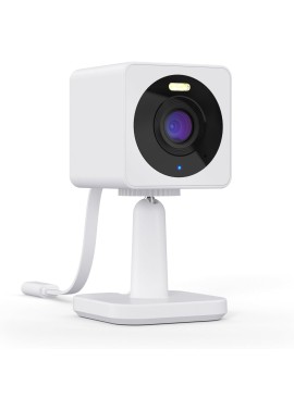 WYZE Cam OG Cámara de seguridad inteligente para interiores y exteriores 1080p WI-Fi con visión nocturna a color, foco