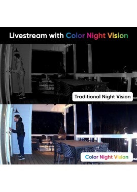 WYZE Cam OG Cámara de seguridad inteligente para interiores y exteriores 1080p WI-Fi con visión nocturna a color, foco