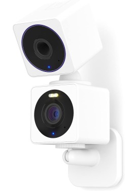 WYZE Cam OG Cámara de seguridad inteligente para interiores y exteriores 1080p WI-Fi con visión nocturna a color, foco