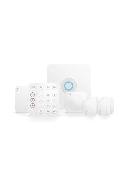 Kit de 8 piezas Ring Alarm Reacondicionado Certificado (2da Gen) – sistema de seguridad para la casa con monitoreo profesional