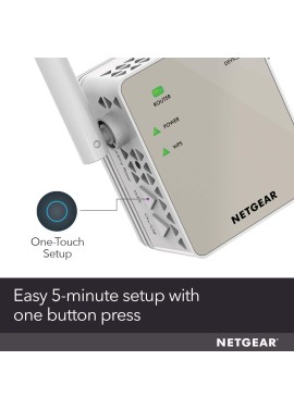 Extensor de rango NETGEAR N300 de WiFi, Essentials Edition (EX2700)