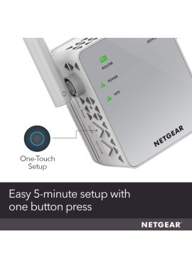 Extensor de rango NETGEAR N300 de WiFi, Essentials Edition (EX2700)