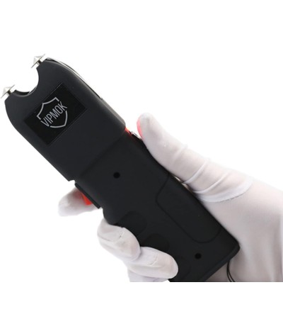 VIPMOK 928 Tipo Stun Gun Linterna de autodefensa linterna eléctrica Shocker (2 unidades)