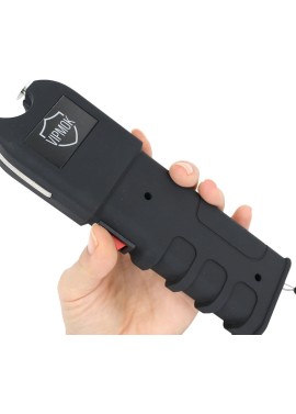 VIPMOK 928 Tipo Stun Gun Linterna de autodefensa linterna eléctrica Shocker (2 unidades)