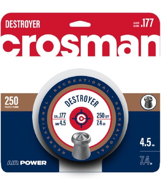 Crosman Pellets de caza de destructores