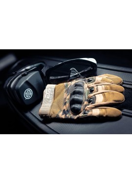 Glove Station - Guantes tácticos de combate para nudillos para hombres, deportes al aire libre, entrenamiento, motociclismo