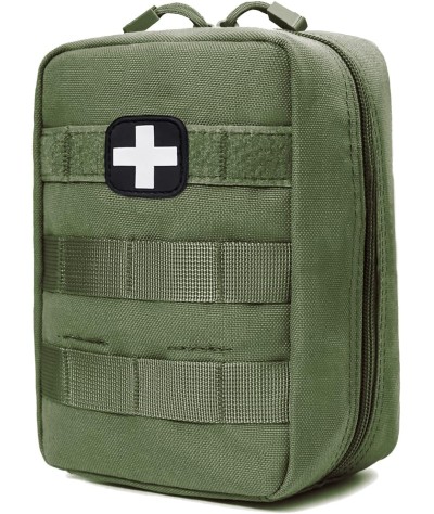 Kit de primeros auxilios EMT Medical IFAK bolsa, Molle Tactical Med bolsa de trauma de emergencia para camping, hogar, coche,