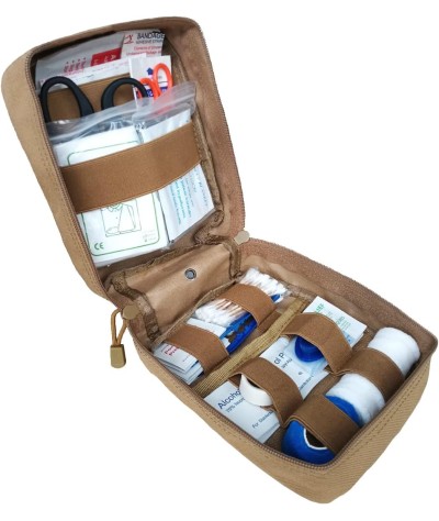 Kit de primeros auxilios EMT Medical IFAK bolsa, Molle Tactical Med bolsa de trauma de emergencia para camping, hogar, coche,