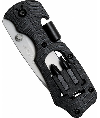 Kershaw Select Fire Cuchillo de bolsillo multifunción, juego de 4 puntas y destornillador, hoja de acero 8Cr13MoV de 3.4