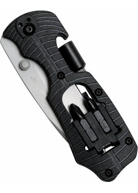 Kershaw Select Fire Cuchillo de bolsillo multifunción, juego de 4 puntas y destornillador, hoja de acero 8Cr13MoV de 3.4