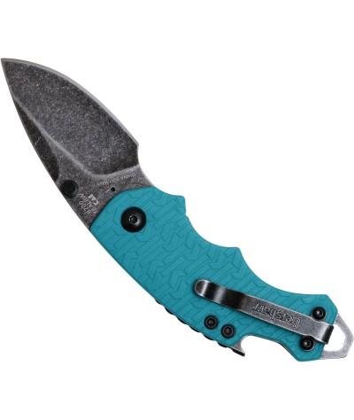 Kershaw Select Fire Cuchillo de bolsillo multifunción, juego de 4 puntas y destornillador, hoja de acero 8Cr13MoV de 3.4