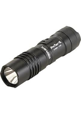 Streamlight 88061 ProTac 1L-1AA - Luz táctica profesional de doble combustible, 350 lúmenes, color negro