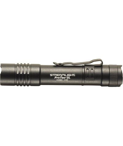 Streamlight 88061 ProTac 1L-1AA - Luz táctica profesional de doble combustible, 350 lúmenes, color negro