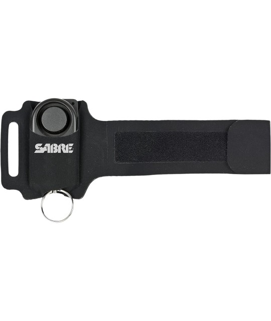 SABRE Alarma personal para correr – 130dB (rango de 1000 pies/300 m) con correa para muñeca ajustable/reflexiva/resistente a la