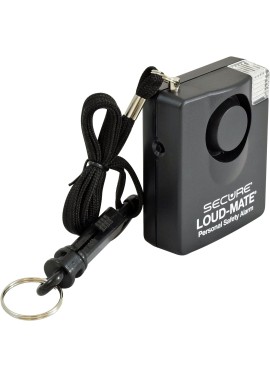 Secure SLM-99 Loud-Mate Alarma de pánico de alerta de emergencia para seguridad personal y protección contra atacantes que roban