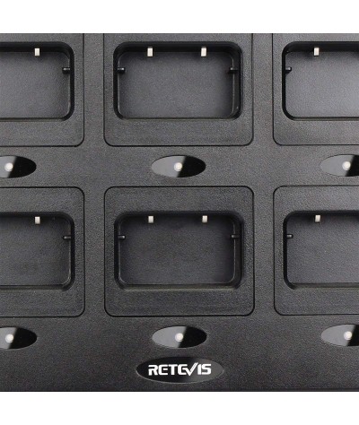 Retevis RT21 - Cargador rápido de seis unidades multiunidad compatible con Retevis RT21 RT21V RT28 H-777S (no para H-777) Walkie