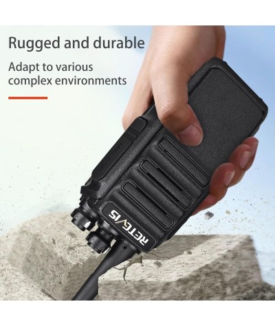 Retevis H-777S Walkie Talkies para adultos, radio de 2 vías de largo alcance, Walkie Talkies con auricular y juego de micrófono,