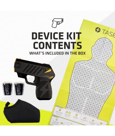 TASER Pulse Self-Defense Kit - Includes 2 Cartridges, 1 Soft Carry Sleeve, and 1 Conductive Practice Target - Protect Yourself